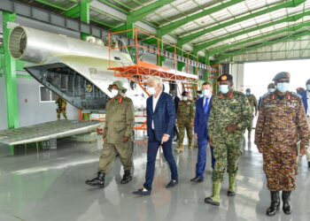 President Museveni inaugurates refurbished Russian-made Helicopters