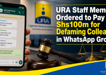 URA Staff Member Ordered to Pay Shs100m for Defaming Colleague in WhatsApp Group