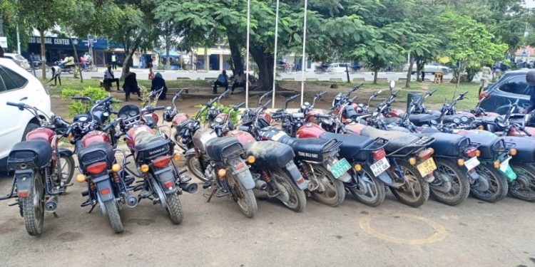 Police Recover 27 Numberless Motorcycles in Arua Theft Operation