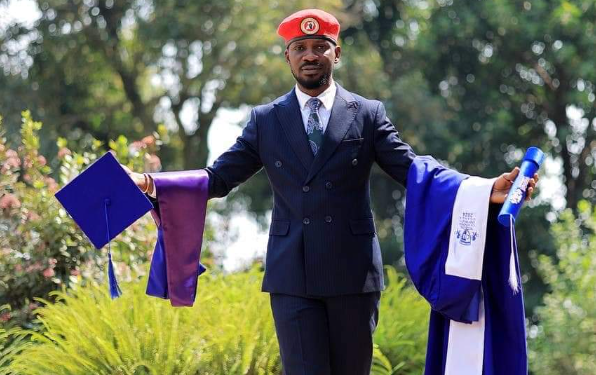 Bobi Wine Earns Law Degree After Seven-Year Journey, Overcomes Challenges