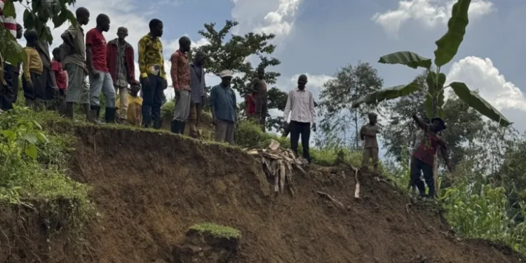 More Than 50 Families Flee Namisindwa Homes After Fresh Ground Cracks Emerge